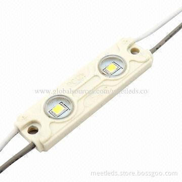 52*15mm Two Single Chip 2835 SMD Injection LED Module for Channel Letter Signage